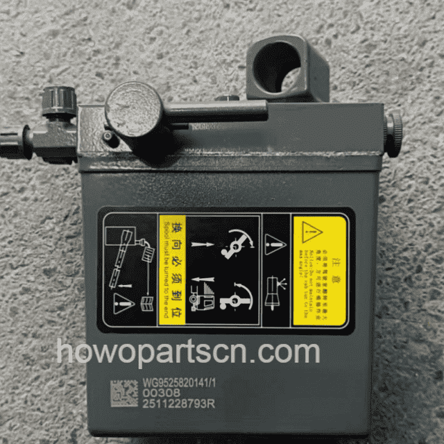 WG9525820141 Hydraulic Cabin Lifting Pump For HOWO NX - Image 3