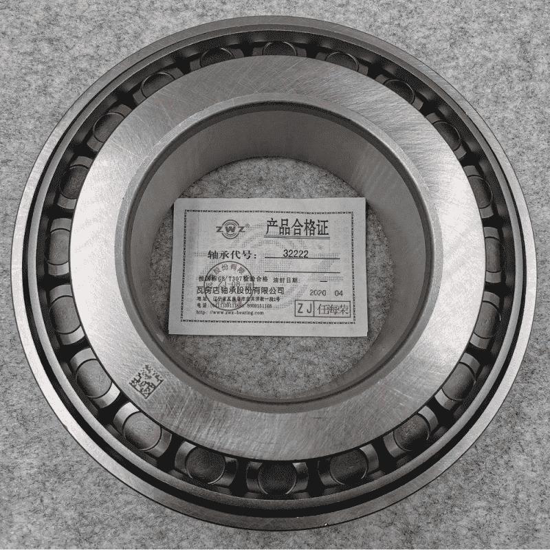 WG9981032222 Tapered Roller Bearing Drive Axle Hub Bearing Truck Parts SINOTRUK HOWO