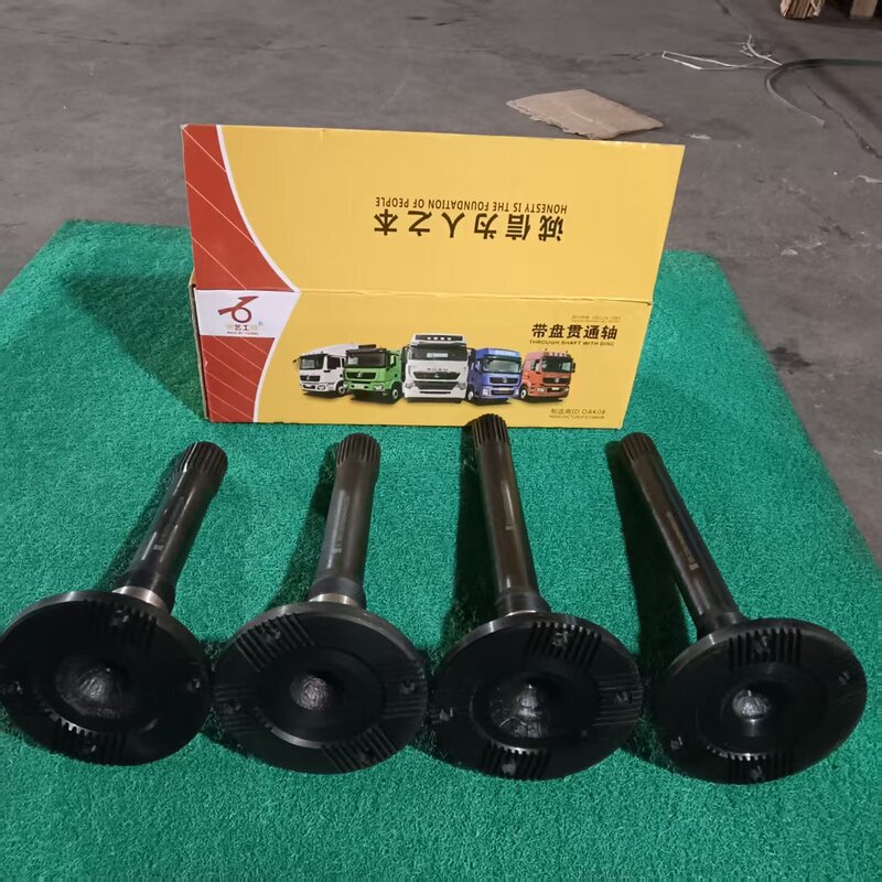 YIGONG DZ90149320053 Through Shaft With Flange(L=410 Z=26)for Shacman X3000 TGX Axle — изображение 3