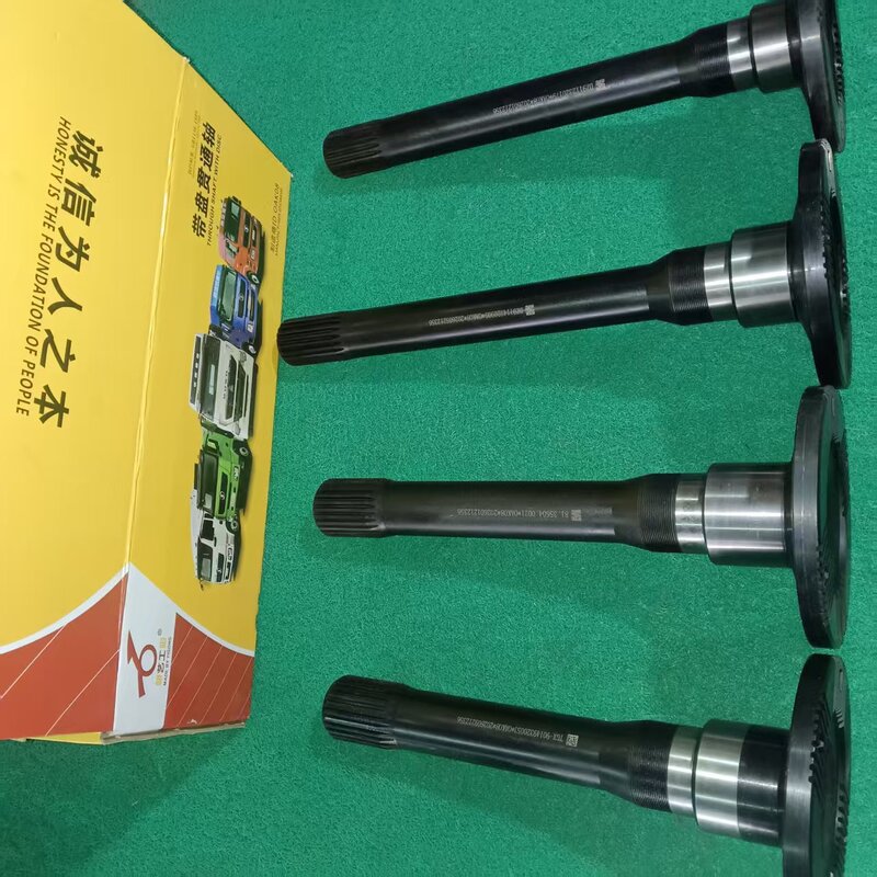 YIGONG DZ90149320053 Through Shaft With Flange(L=410 Z=26)for Shacman X3000 TGX Axle — изображение 2